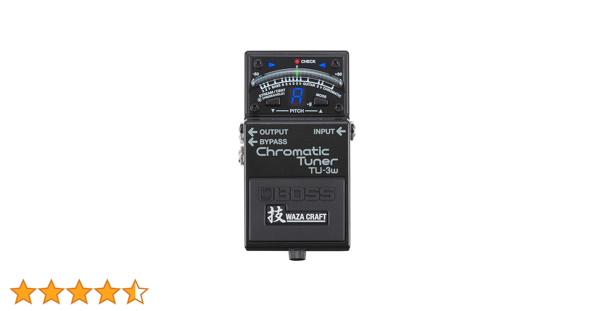 Amazon.co.jp: BOSS ボス Waza Craft クロマチックチューナー TU-3W